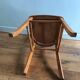 Vintage bistro chairs in natural wood marked luterma