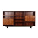 Rosewood bookcase, Danish design, 1970s, production: Farsø Møbelfabrik