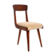 Mid-Century Gazelle beige chair in wood, Europe, 1960s