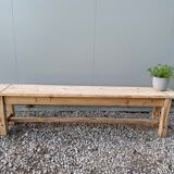 Sanded farm bench