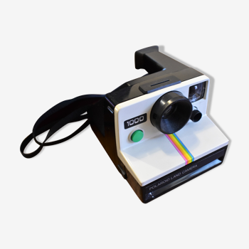 Polaroid land camera 1000 vintage bouton vert avec sacoche