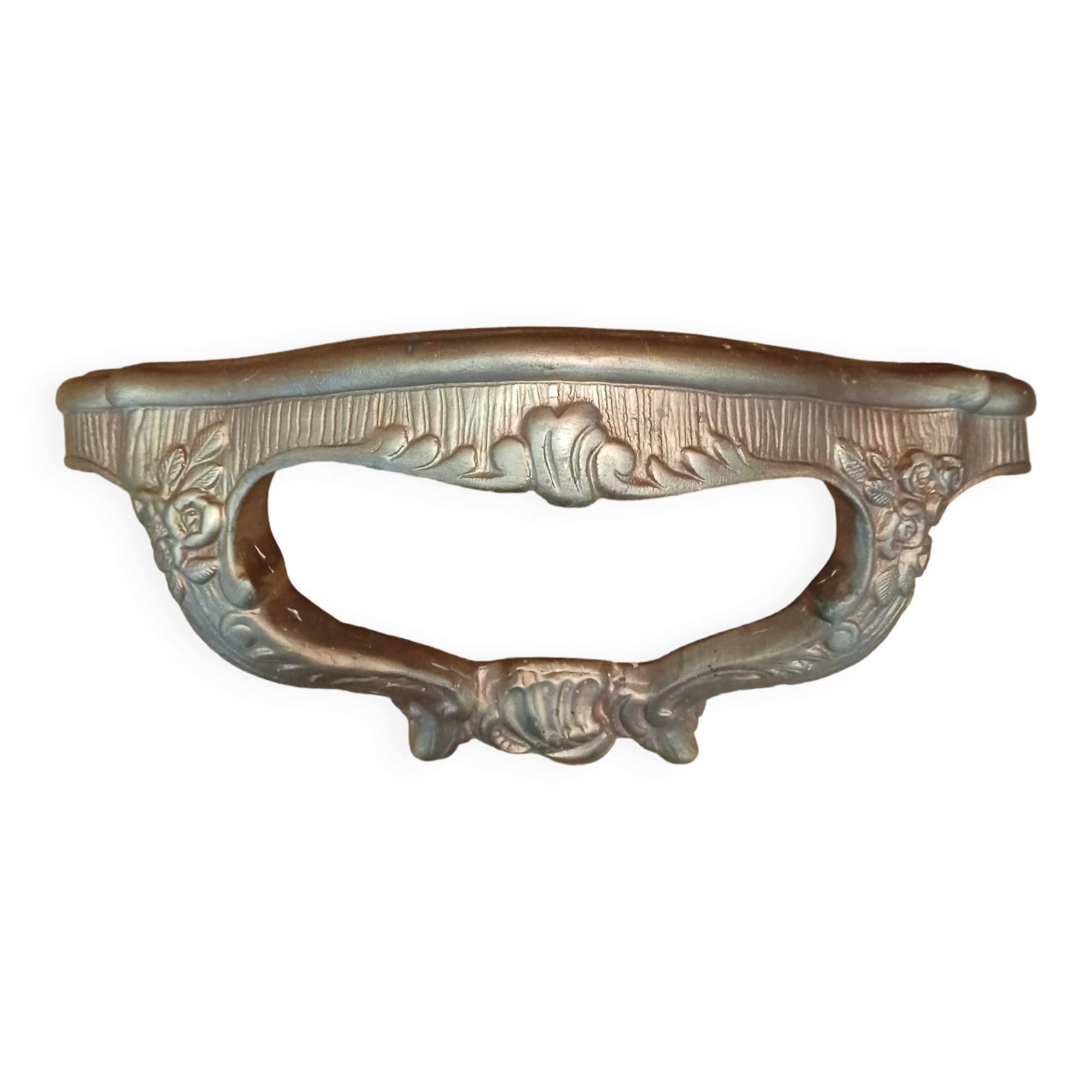 Wall console shelf Gilded, Baroque resin.