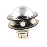Space age flying saucer Ufo table lamp, Italy 1970s