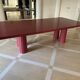Contemporary table design from the 80s – Memphis style