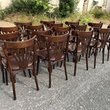 Set of 16 bistro chairs