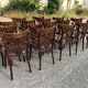 Set of 16 bistro chairs
