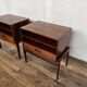 Paire de chevets scandinaves Arne Vodder design danish 1960