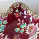 Longwy enamel dish, "Venice" pattern, 1940s-50s
