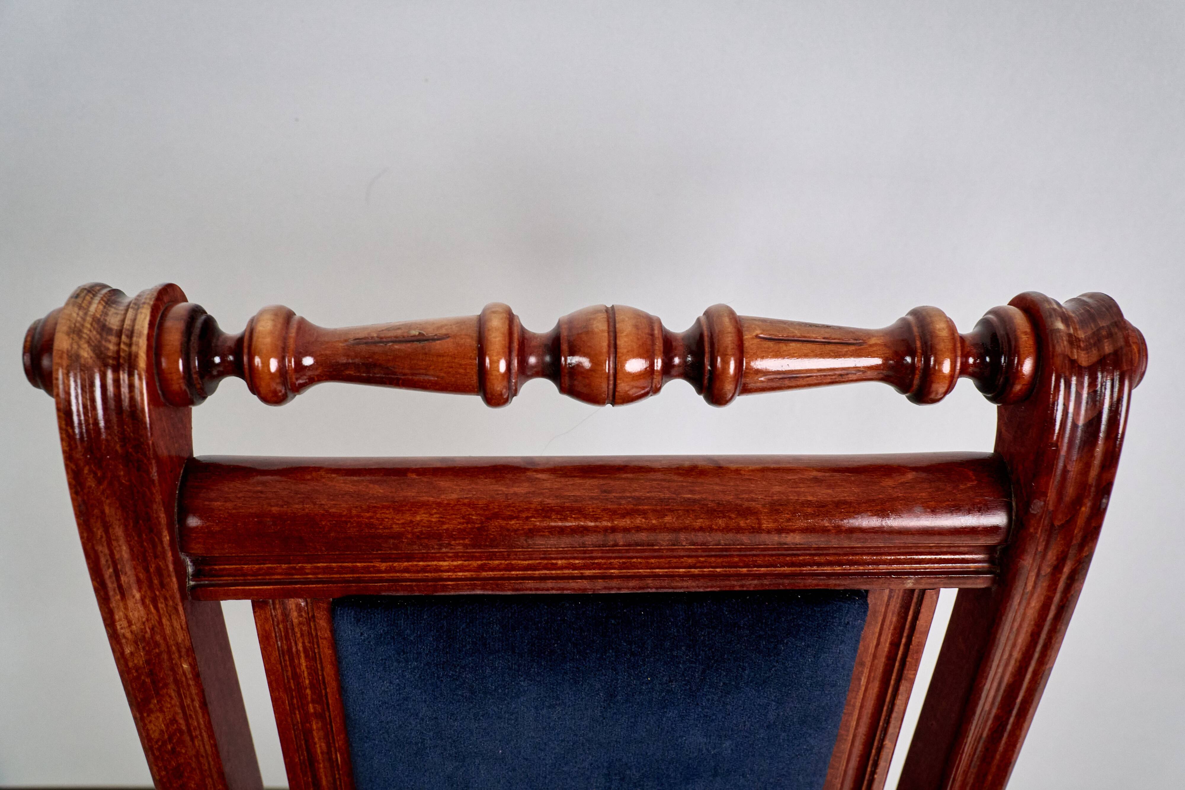 Set of 7 Eclectic Style Chairs FAMEG Radomsko, 1970s/80s