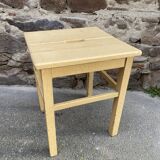 Vintage shabby chic stool 50s