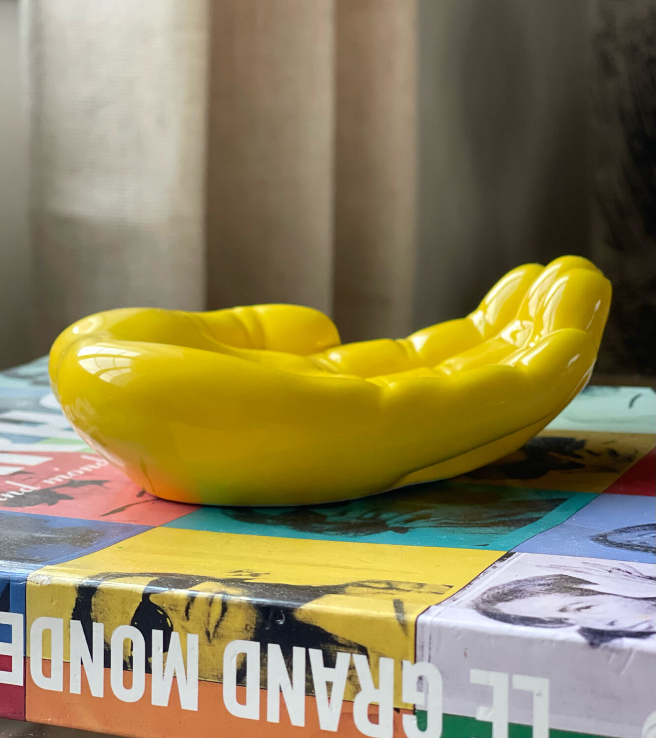 Empty vintage hand pocket