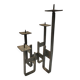 Brutalist candle holder