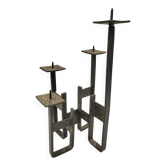 Brutalist candle holder
