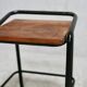 Pair of modernist stools, France, 1960s