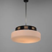 Lustre OVNI Space Age à Hauteur Ajustable, 1960s