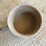 Series of 4 cups of sandstone