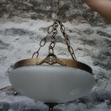 Vintage Art Nouveau style pendant light