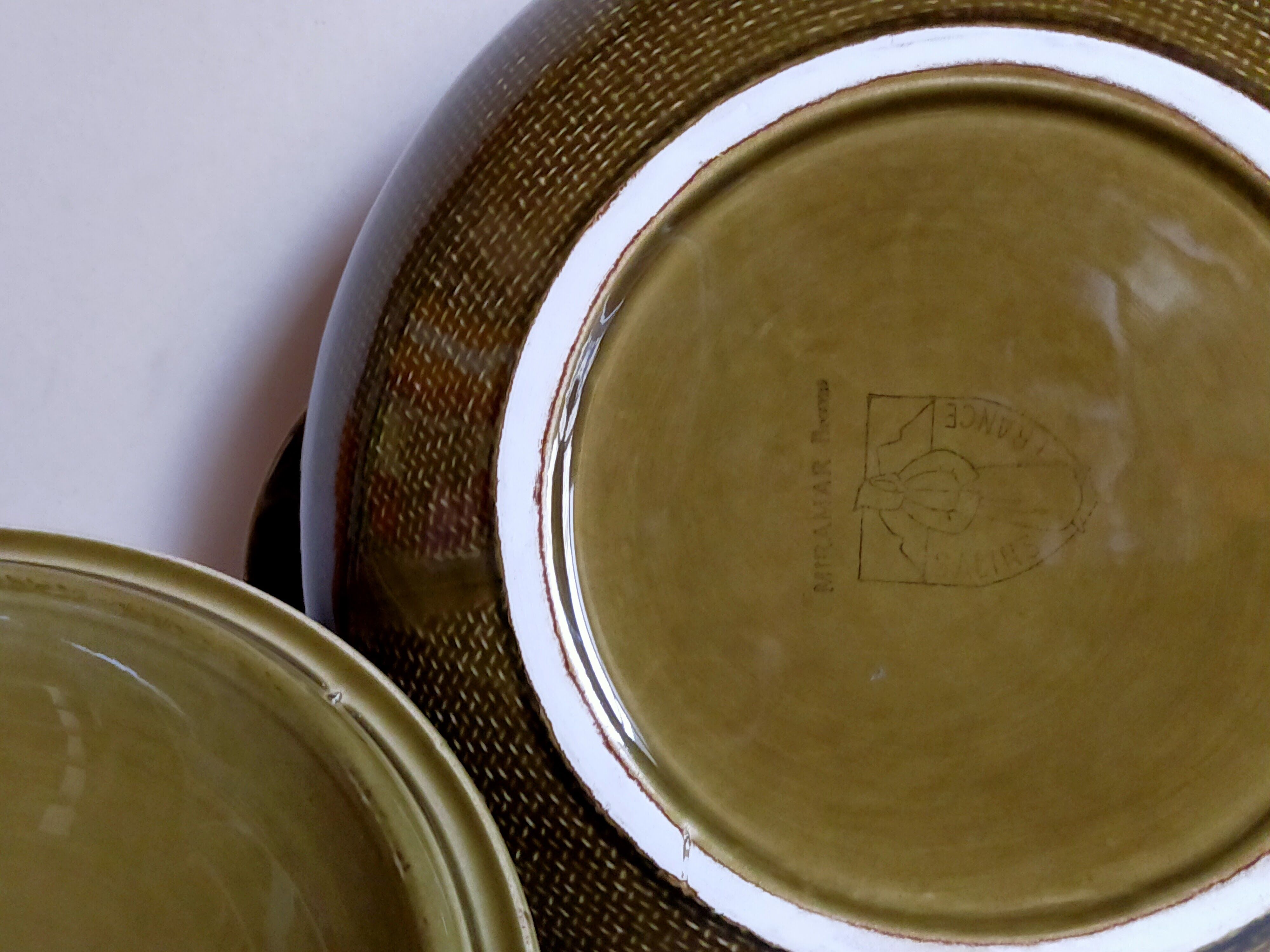 Soupière de Salins service "Miramar" 50s