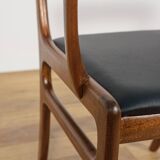 Danish Dining Chairs by Ole Wanscher for Poul Jeppesens Furniture Factory.