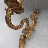 Pair of wall lamps Louis xv.