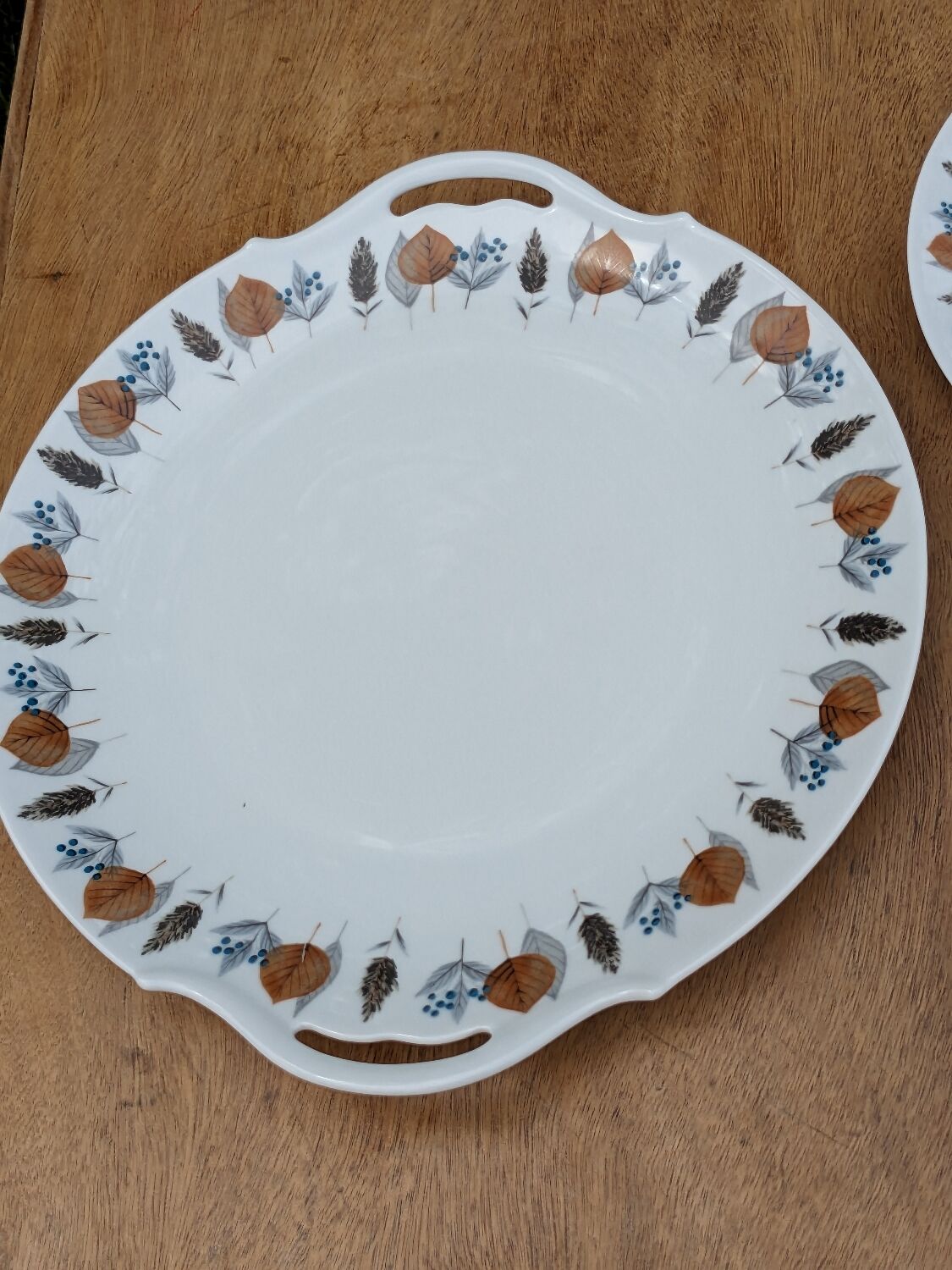 Limoges porcelain dessert service