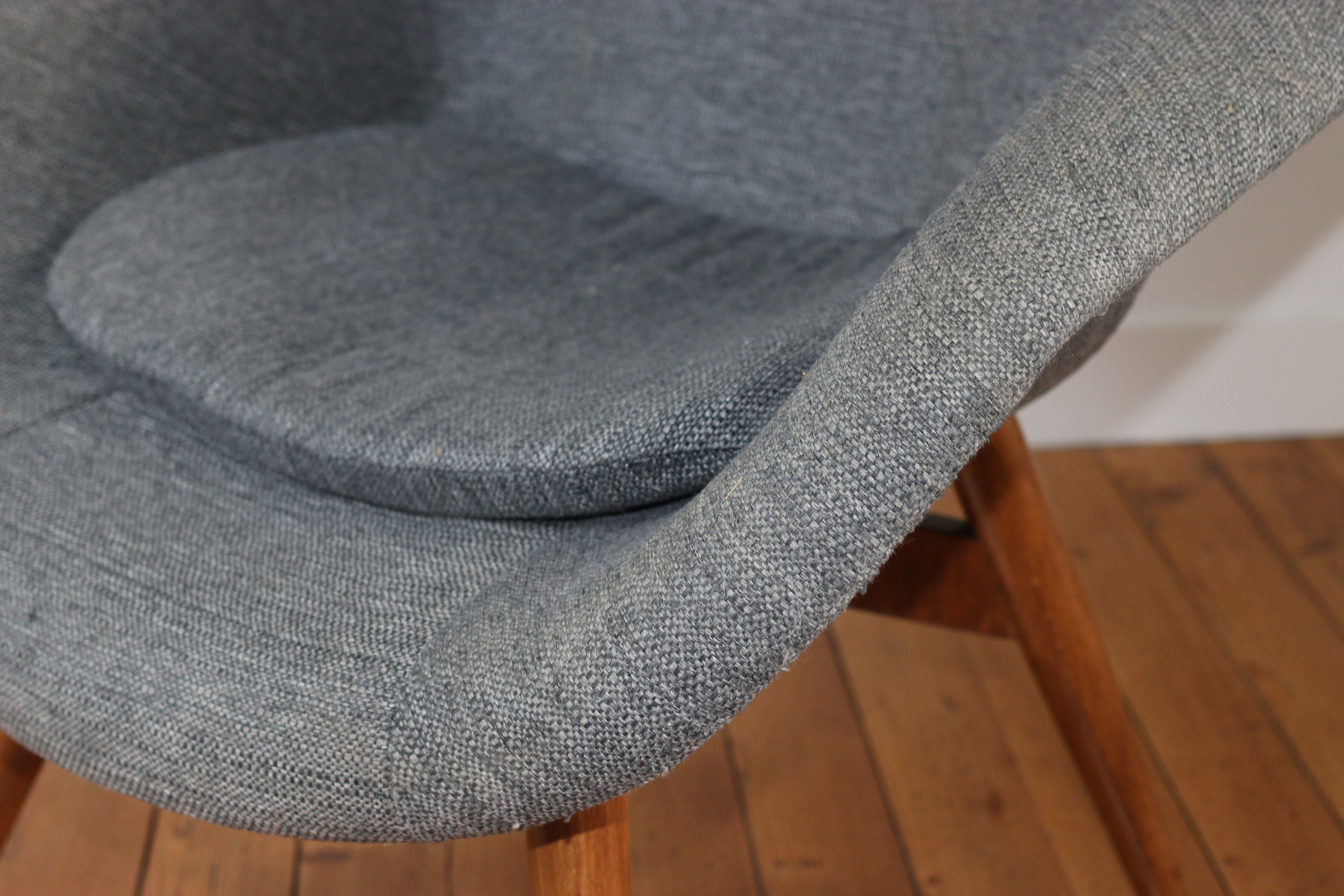 Vintage Scandinavian armchair Miroslav Navratil 1960s