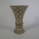 Enamelled stoneware vase signed J Breugnot number 177