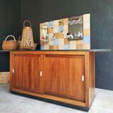 Old craft counter sliding doors
