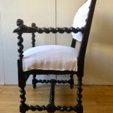 Louis XIII style arm chair