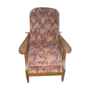 fauteuil Morris à dossier