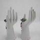 Pair of vintage ring holders ring holders stand shabby decor