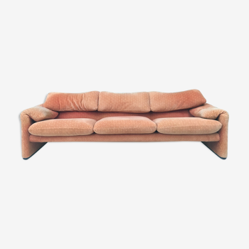 Maralunga 3 seater sofa by Vico Magistretti for Cassina