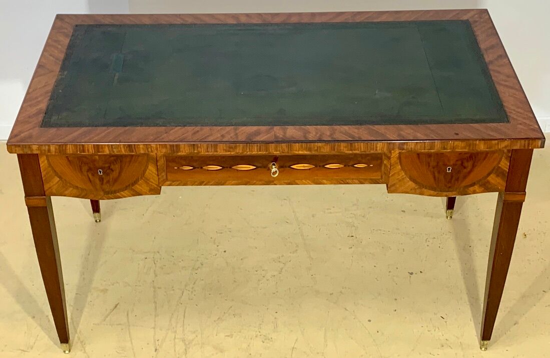 Office Art Deco period 1925 in veneer of precious wood