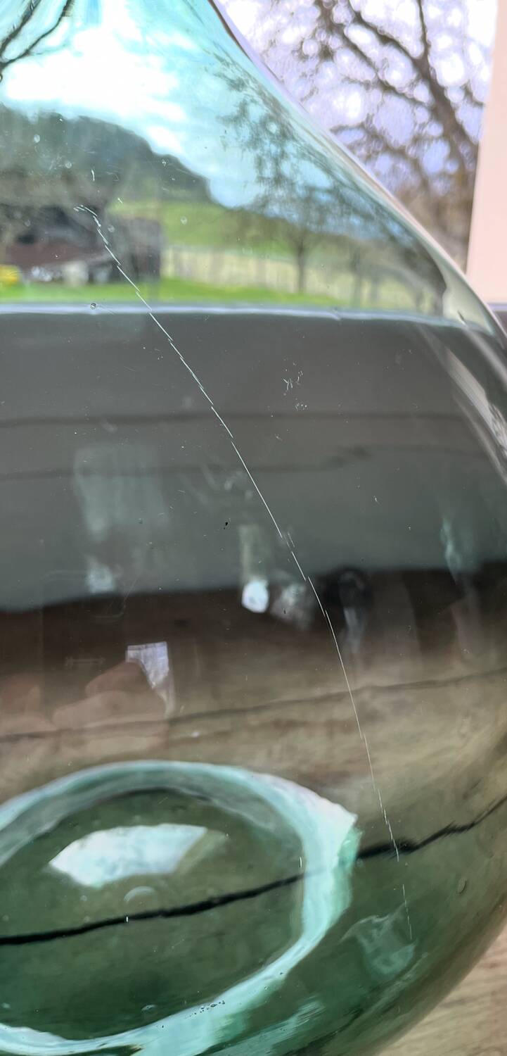 30L turquoise green demijohn