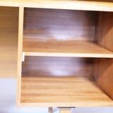 Mid-century desk, vintage design, teak, 1960s