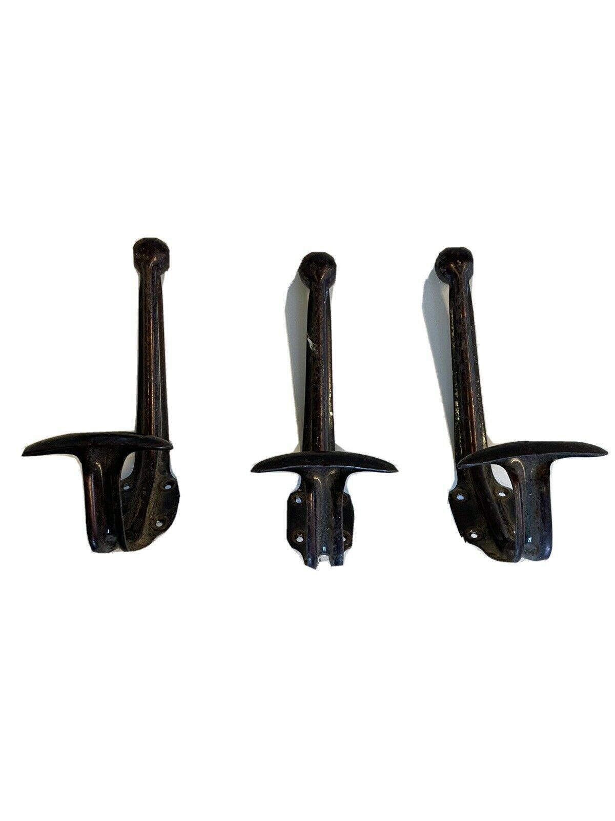 Lot de 3 patères vintage