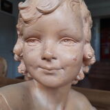 Bust terracotta woman signcipriani