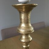 Table lamp in brass