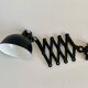 Scissor wall lamp, 1950s