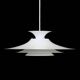 Danish modern design pendant lamp by Form-Light / 1970s / 1980s