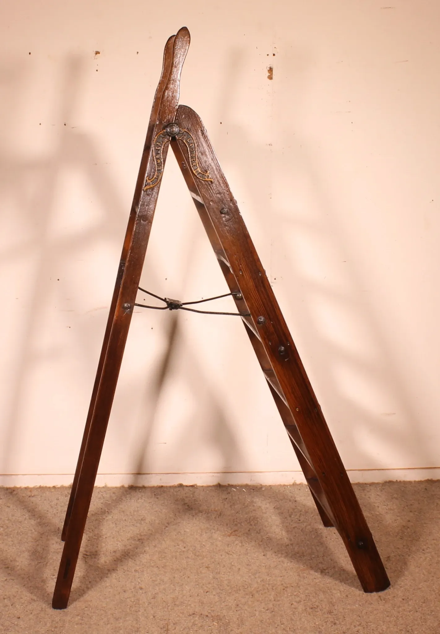 19th-century library ladder