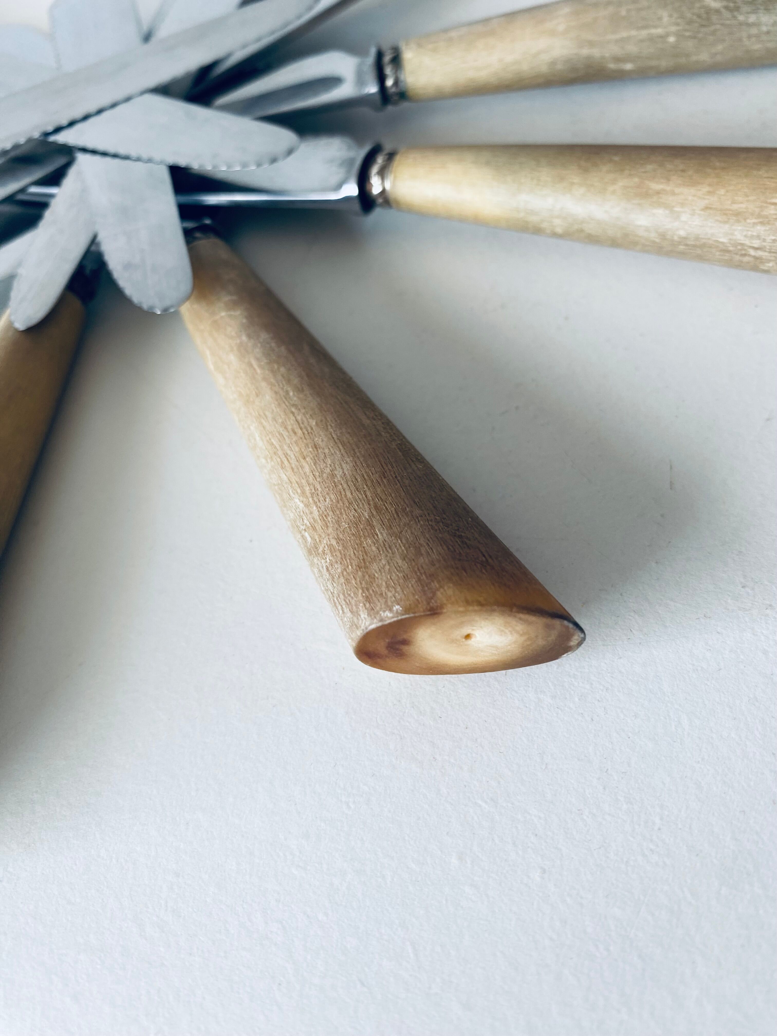 Set of 10 antique knives