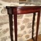 Mahogany console, first half of the 20th century