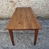 Weathered farm table