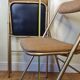 Pair of folding chairs "Plichaise" Souvignet, made in France