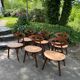 Ensemble de 6 chaises en teck par Ejvind A. Johansson - Modèle 84, Danemark, 1961