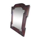 Vintage wooden mirror