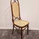 Chaises de salle à manger, bois courbé, M 17, dossier haut, 1 sur 4