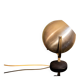 Lampe de table italienne orientable en aluminium, 1960