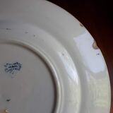 Assiette Luneville de 1875